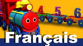 Train de chiffres 1 à 20  Comptines  LittleBabyBum [upl. by Aloibaf]