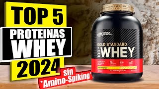 Las 5 MEJORES PROTEINAS en POLVO WHEY del 2024 sin AMINOSPIKING🥛  GUIA DEFINITIVA [upl. by Aratahs936]