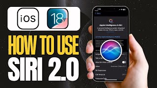 How To Use Siri in iPhone iOS 18 AI Siri 20 New amp Old [upl. by Nialb]