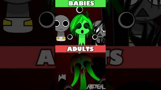 Incredibox Sprunki BABIES Phase 3 VS Original Sprunki Phase 3 HORROR VERSION 😭 [upl. by Ysle647]