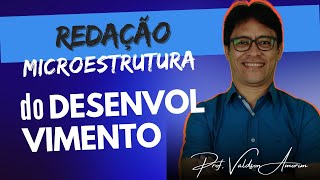 Redação Microestrutura do desenvolvimento [upl. by Redman]