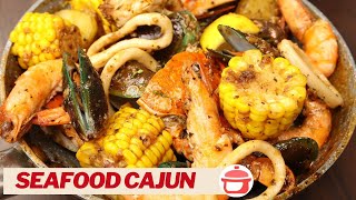 Seafood Cajun Recipe  Seafood Boil a Must Try Recipe [upl. by Broek785]