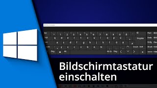 Bildschirmtastatur aktivieren  Windows Bildschirmtastatur ✅ Tutorial [upl. by Kessiah]