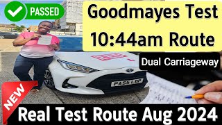 Goodmayes Real Driving Test Route 1044am New [upl. by Homans285]