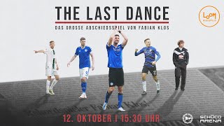 LIVE quotThe Last Dancequot  Das große Abschiedsspiel von Fabian Klos [upl. by Sandra]