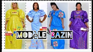 💖 Mode Korité 2024 Jolies modèle de robes en bazin style Sénégalaise 2024 [upl. by Nellad607]