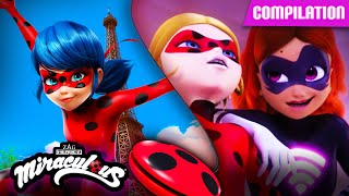 MIRACULOUS  🐞 Compilation 1 🐾 FULL EPISODES ▶️ Stormy Weather  Lady Wifi  Princess Fragrance [upl. by Ynaffi]