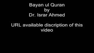 Complete Bayan ul Quran Index by Dr Israr Ahmed [upl. by Lalage]