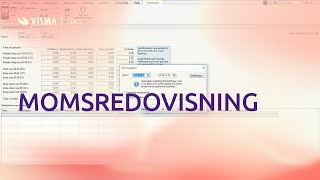 Momsredovisning i Visma Administration [upl. by Kaz]