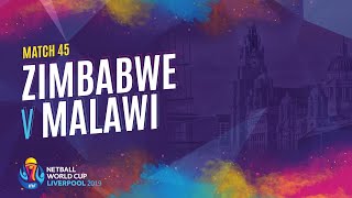 Zimbabwe vs Malawi  Match 45  NWC2019 [upl. by Spiro]