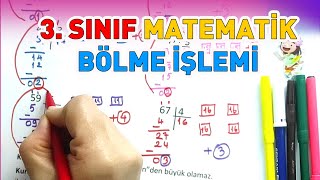 3 sınıf matematik bölme işlemi kalansız bölme  kalanlı bölme  eğlenceli matematik [upl. by Thayer]