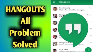 Fix Hangouts all problem solved amp permission setting [upl. by Azilef]