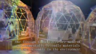 Dome tent factory China Best Wholesale Price [upl. by Brenna10]