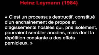 Le harcèlement psychologique le travail sens dessus dessous partie 1 [upl. by Aleen408]