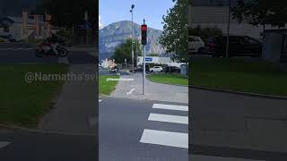 Austriaல ரோடு கடப்பதற்கான வழிமுறை🛣️🔘🚶‍♂️🚶‍♀👌🏻austria shortsfeed ytshorts tamil [upl. by Ladonna]