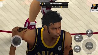 NBA 2K20 MOBILE MY CAREER MODE EPISODE 2  MY First Lost [upl. by Inahpets200]