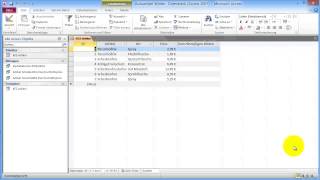 Access im Büro einsetzen Part 7 Wdh modifizierte Abfage und Berichte erstellen [upl. by Eittol956]