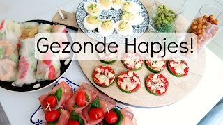 6x Recept Gezonde Hapjes voor tijdens de Feestdagen [upl. by Robina]