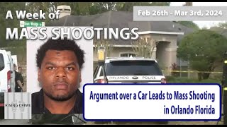 Disagreement over a CarLeads to Mass Shooting in Orlando  69 Mass Shootings this year [upl. by Urbain103]