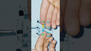 LEDs Charser Using Transistors Without PCB  DIY Electronic Projectشارژر LED ، پروژه الکترونیکی DIY [upl. by Giulietta]