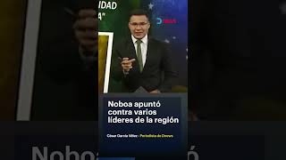 ¿Qué dijo Noboa sobre los presidentes latinoamericanos [upl. by Modnar162]