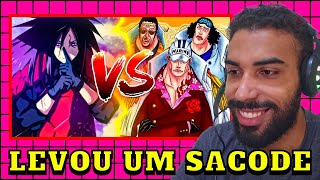 REAGINDO A MADARA VS ALMIRANTES  BATALHA MORTAL DO einerdtv [upl. by Yllitnahc]