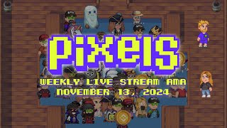 Pixels Live Stream AMA [upl. by Bailie]