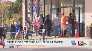 Free Rides To The Polls On Election Day  Oct 30 2024  News 19 This Morning [upl. by Moshell266]