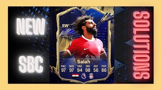 MOHAMED SALAH SBC MADFUT 24  ALL 14 Solutions  Mo Salah 98 TOTY [upl. by Sprung878]