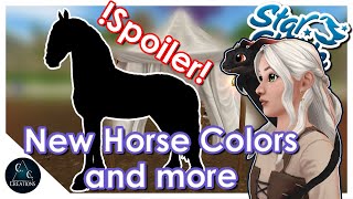 SSO  SPOILER  4 New Horse Colours Medieval Event and First Halloween Sets [upl. by Atronna434]