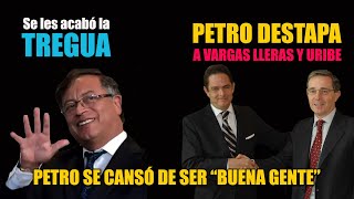 PETRO LE CANTA LA TABLA A VARGAS LLERAS Y A URIBE [upl. by Agle]