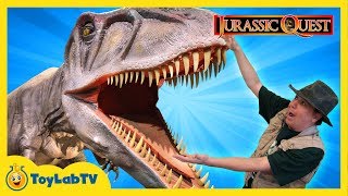 GIANT Spinosaurus Attack and Fireworks Plus More TRex Ranch Adventures [upl. by Niehaus]