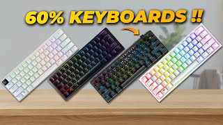 Top 5 Best 60 Keyboards  Best for Gaming amp Typing [upl. by Assetal]