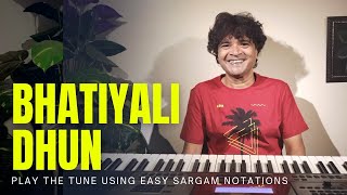 Bhatiyali Dhun Keyboard lesson  chitranshisir [upl. by Neall]