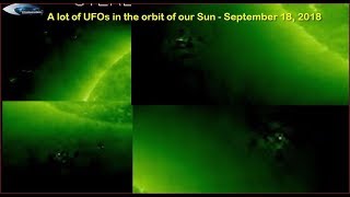 A lot of UFOs in the orbit of our Sun  September 18 2018 [upl. by Oruhtra70]