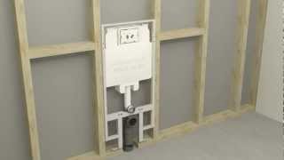 Fitting and Installation of Concealed Cisterns for Wall Hung Toilets [upl. by Hoffman]