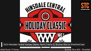 2023 Hinsdale Central Holiday Classic Game 3 [upl. by Neile]