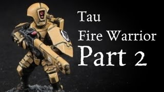 How to paint Tau Sept Tau Fire Warriors pt2 [upl. by Wallraff]