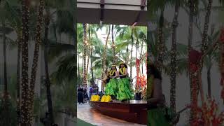 AlohaEnjoy Hawaiian Music and Hula dance Show  Royal Hawaiian Center Waikiki 🌴hula oahu shorts [upl. by Garda]