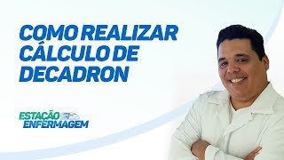 Como realizar cálculo de decadron [upl. by Otrevogir]