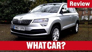 2020 Skoda Karoq Review – a new classleading SUV  What Car [upl. by Kellene510]