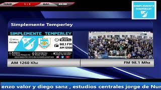 Club Atlético Temperley vs Club Atlético Rafaela En Vivo [upl. by Kati]