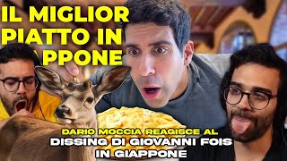 DARIO MOCCIA REAGISCE al DISSING di FOIS in GIAPPONE tra CIBI e PARCHI DIVERTIMENTO [upl. by Anailuig]