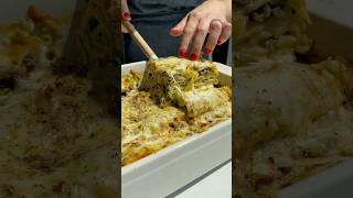 Homemade Pesto Lasagna recipe summerfoodie easyrecipe dinnerrecipe [upl. by Acinahs]