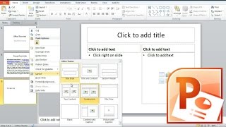 How to Change Slide Layout in PowerPoint Modify Slide Layout To Title Text And Content [upl. by Oahc]