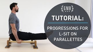 How to Do an LSit on the Parallettes [upl. by Ecnerewal]