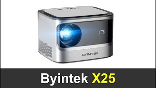 Byintek X25 projector 1080P Full HD Auto Focus 680 ANSI Smart WiFi Projector for Home [upl. by Atalante157]