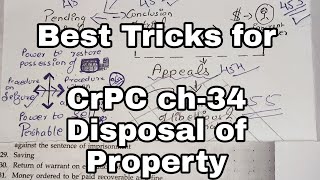 Best Tricks for CrPC ch34 s451459 [upl. by Yenmor748]