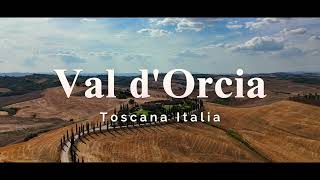 Val dOrcia  Toscana  Italia  4K Cinematic Drone Footage  DJI Mini 4 Pro [upl. by Ailem]