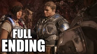 GEARS OF WAR 4  Ending  After Credits [upl. by Ahsekad]